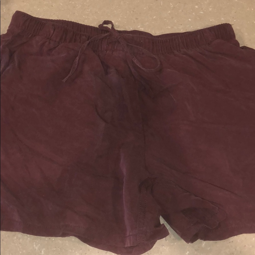 Mahogany shorts!